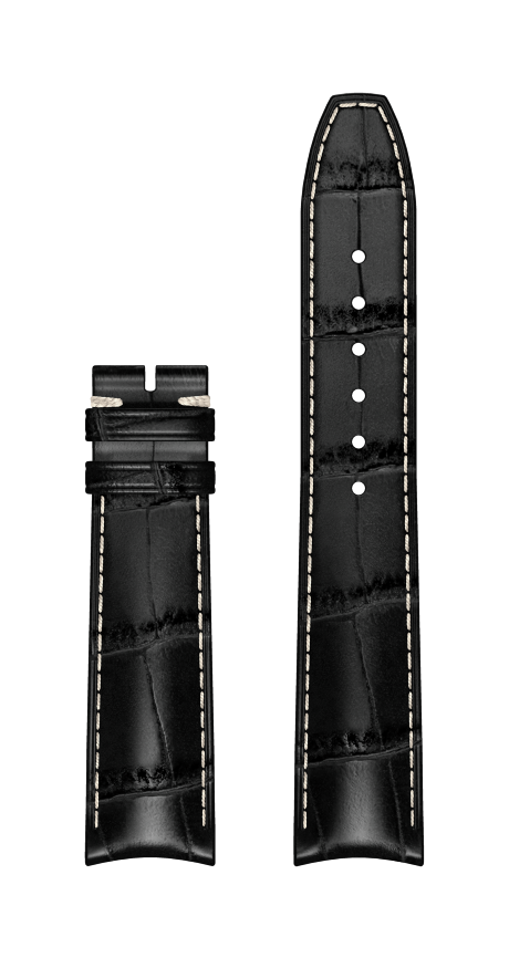 Black Other Strap 21.0 MM - MXE05BRW Baume & Mercier Front